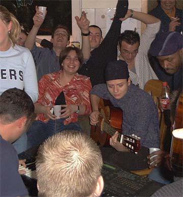 concert dans la cuisine